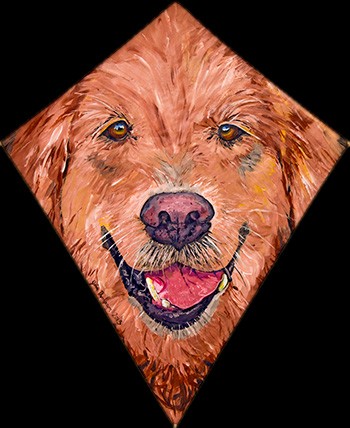 Golden Retriever Kite