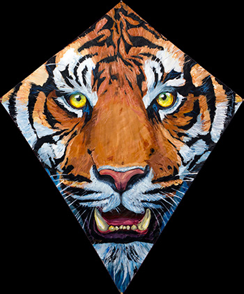 Tiger Kite for Tel Aviv